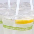 CPLA cold cups with water and lemon