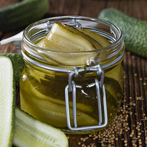 jar of dill pickles