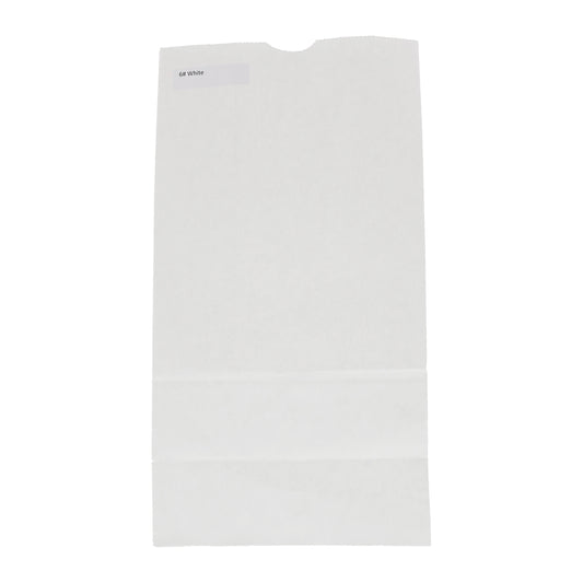 6# White Paper Grocery Bags, Case of 500