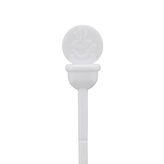 White Stir N Plug Stix Close-up