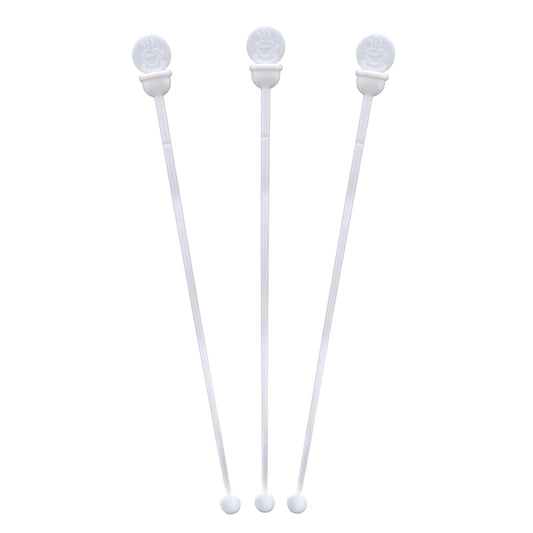 White Stir N Plug Stix