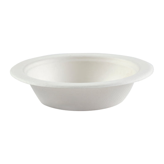 No PFAS added 16 oz. Heavy Molded Fiber Bowls, Case of 1,000