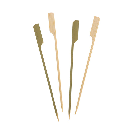 6" Bamboo Paddle Picks