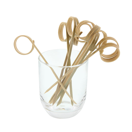 3.5" Bamboo Display Picks in Cup