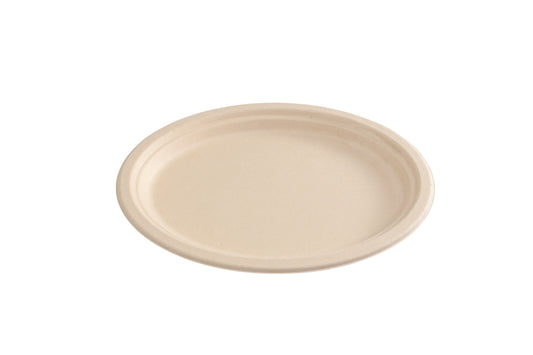 No added PFAS 10.25" x 7.75" Small Heavy Fiber Platter top view