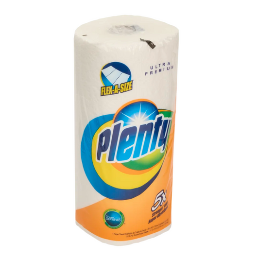 Plenty Premium Paper Towel Rolls, Case of 12 or Pallet (56 cases)