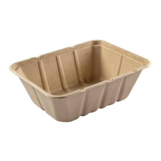 No PFAS added 7 x 9 x 3.125" Deep Tan Tub, Case of 200