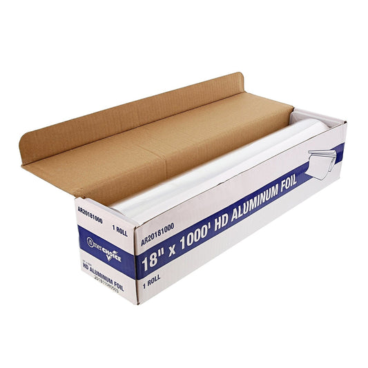 AmerCareRoyal Take-Out/Dine-In/Food Wraps and Papers 18" x 1000' HD 20 Aluminum Roll, Case of 1