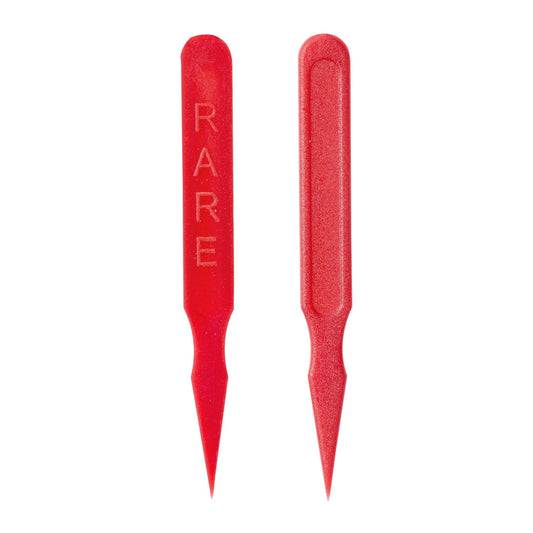 CiboWares.com Take-Out/Dine-In/Picks and Skewers/Steak Markers 5,000 Rare Steak Markers-Red, Case of 5,000