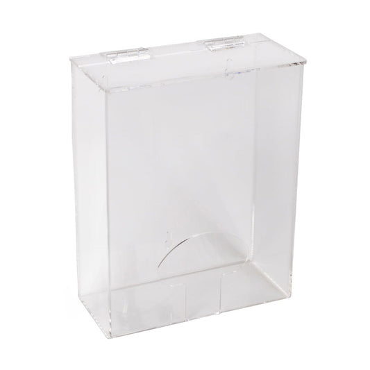 CiboWares.com Janitorial, Safety & Industrial/Chef Hats and Hair Restraints/Hairnet Dispensers Medium 8" x 3.5" x 10.5" Acrylic Dispenser, Pack of 1