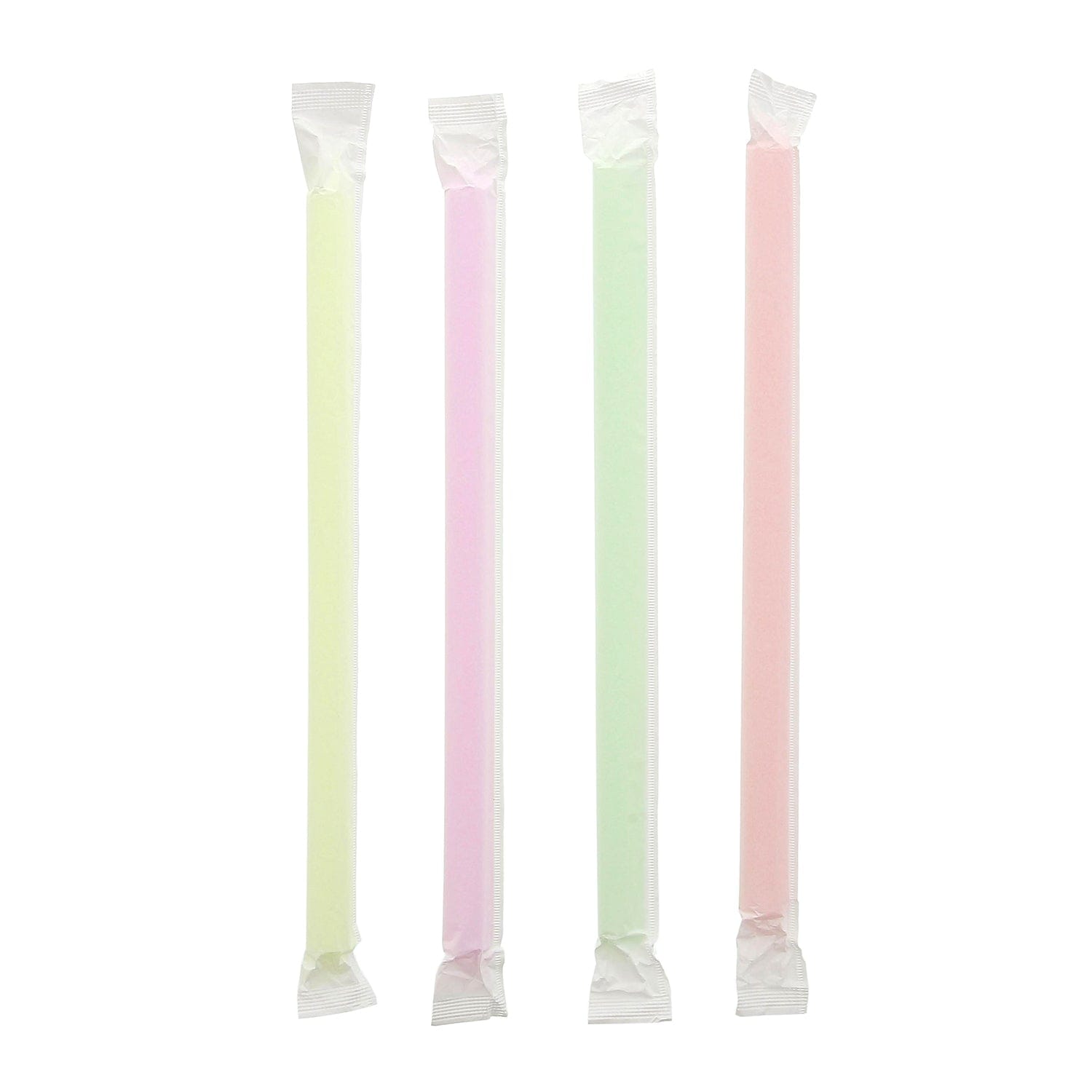 8.5 Colossal Paper Wrapped Neon Straws, Case of 2,000 – CiboWares