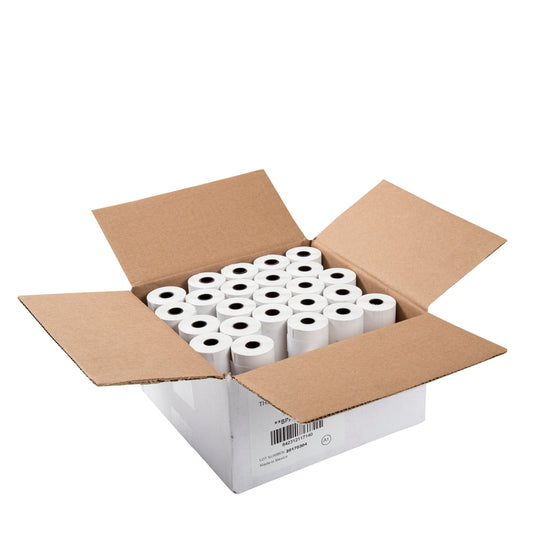 AmerCareRoyal POS Supplies/Thermal Register Rolls 2.25 x 74' White 11mm ID Solid Core Thermal Rolls, Case of 50