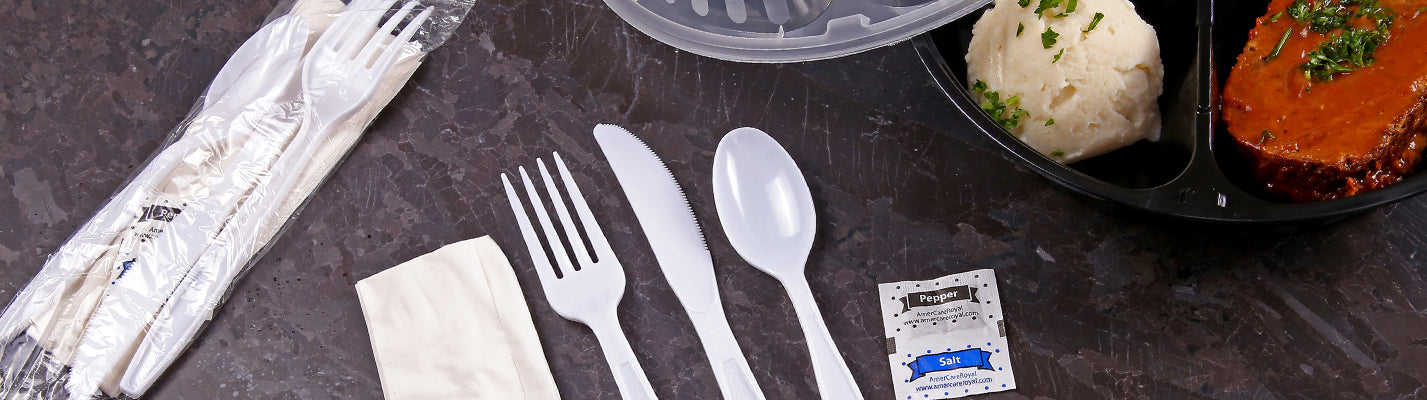 Medium Heavy Weight Plastic Cutlery Kits