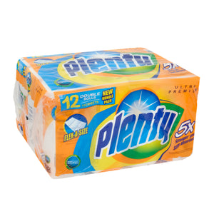 Plenty Paper Towel Rolls, Case of 12 or Pallet (56 cases)