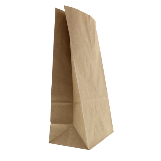 6# Kraft Paper Grocery Bags, Case of 500