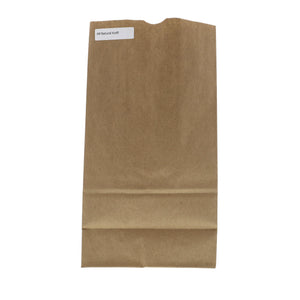 6# Kraft Paper Grocery Bags, Case of 500