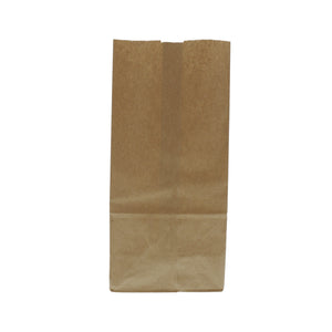 8# Kraft Paper Grocery Bags, Case of 500