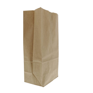 8# Kraft Paper Grocery Bags, Case of 500