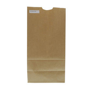 12# Kraft Paper Grocery Bags, Case of 500