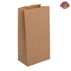 20# Kraft Paper Grocery Bags, Case of 500