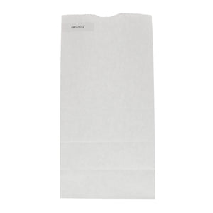 4# White Paper Grocery Bags, Case of 500
