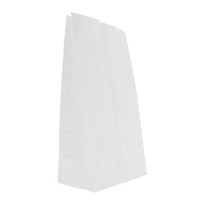 4# White Paper Grocery Bags, Case of 500