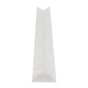 6# White Paper Grocery Bags, Case of 500