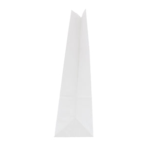 8# White Paper Grocery Bags, Case of 500