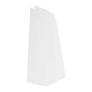 12# White Paper Grocery Bags, Case of 500