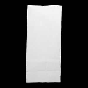 25# White Paper Grocery Bags, Case of 500