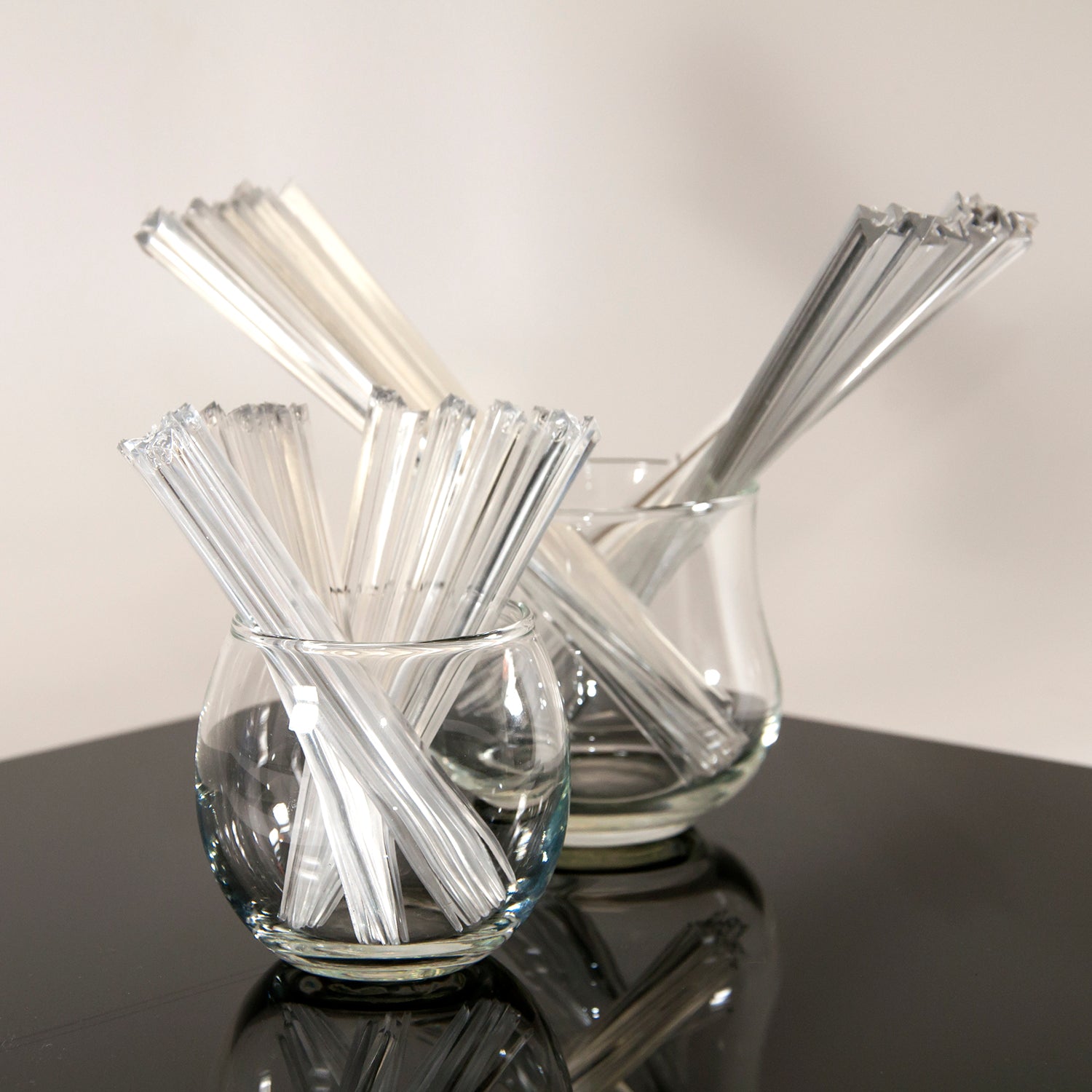 4" Clear Prism Picks
