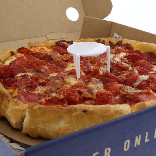 2" Tabletop Pizza Saver with Pizza