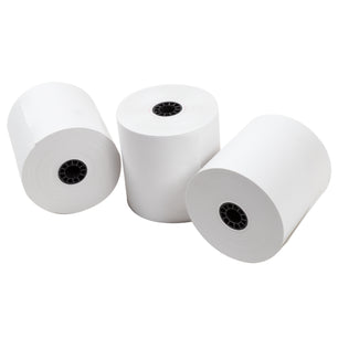3 rolls of white bond paper 3