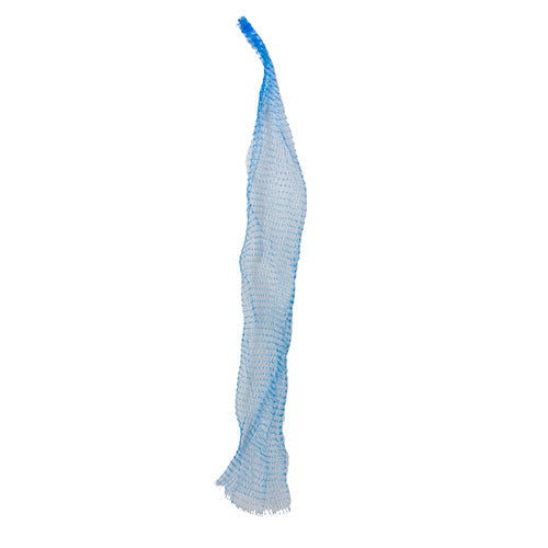24" Blue Plastic Mesh Bag