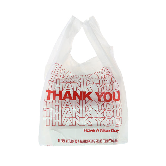 1/6 Thank You Bags, 11.5" x 6.5" x 21"