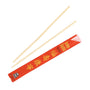 Disposable Bamboo Chopsticks and Red Sleeve
