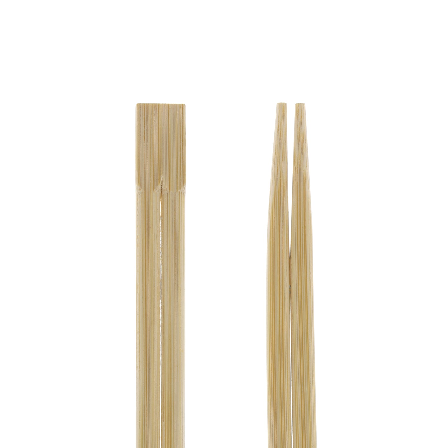 Twin Bamboo Chopsticks - Close-up