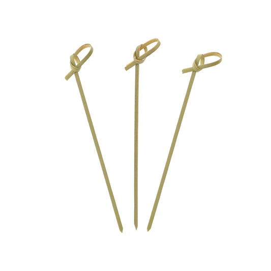 4.5" Bamboo Knot Picks