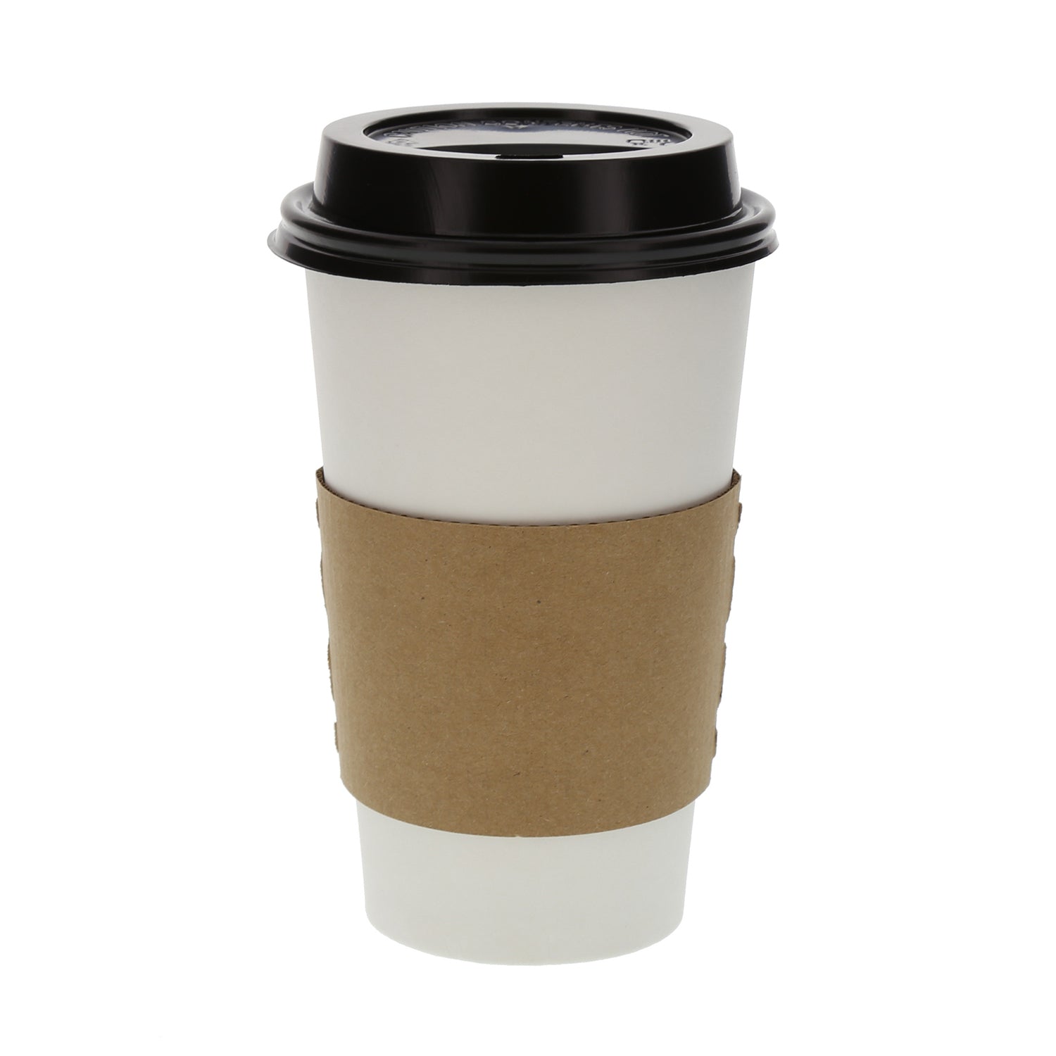 Primeware Kraft Hot Cup Sleeve on Coffee Cup