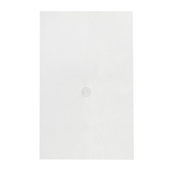 17.5" x 18.5" Paper Filter Envelope with 1.5" with Hole - hole side up