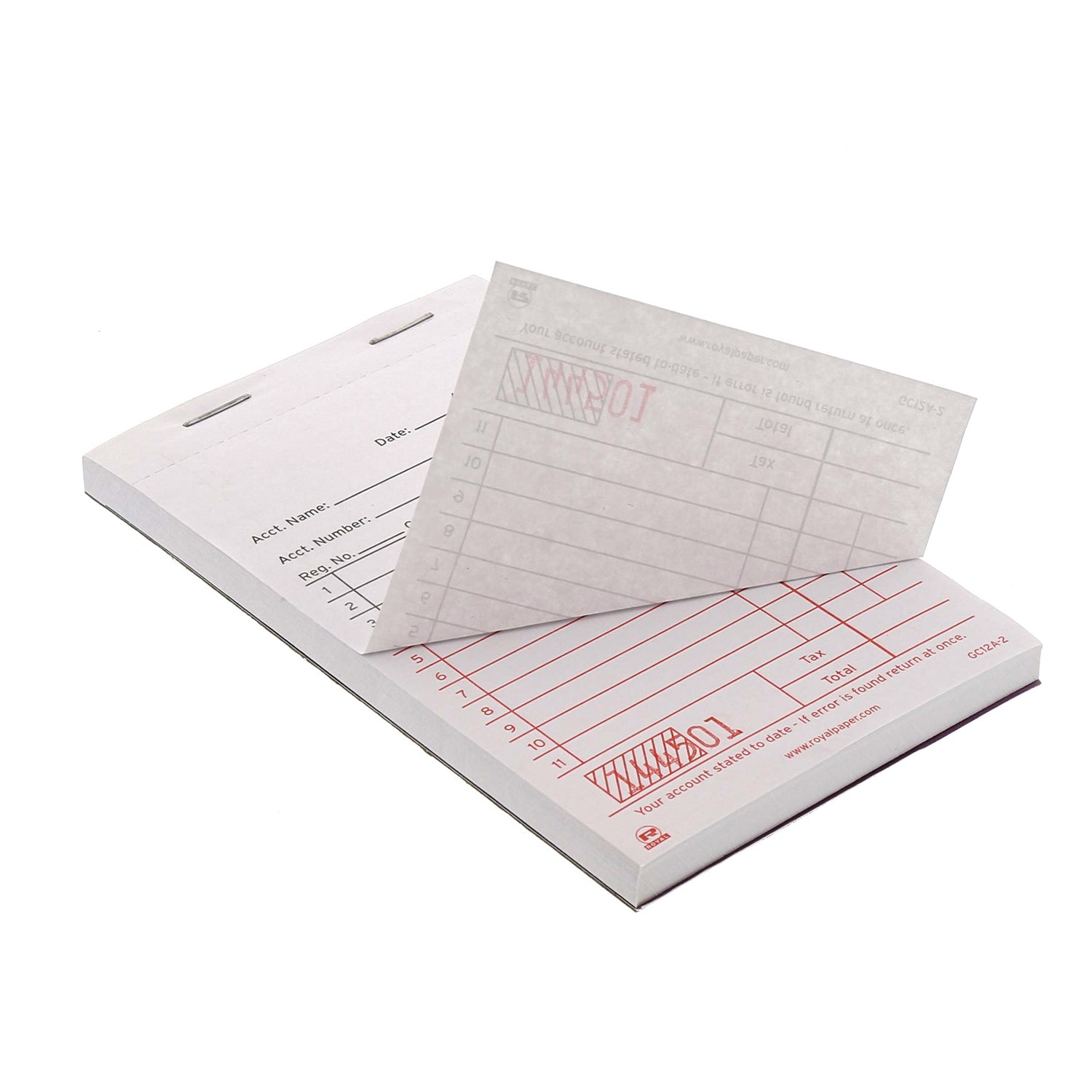 White Carbon Sales Book-2 Part Booked