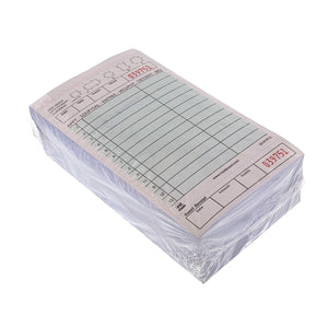 Green Carbonless Guest Checks-2 Part Loose Package