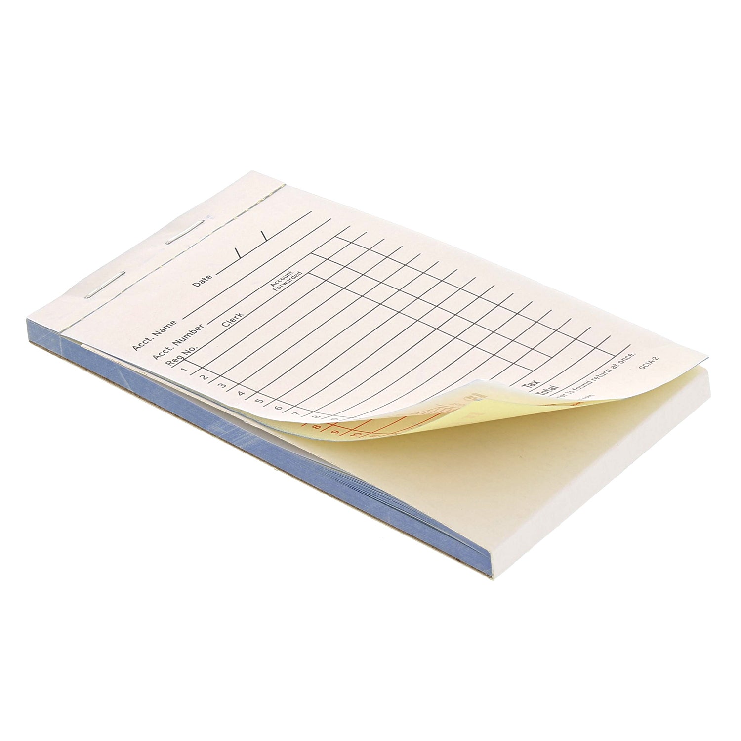 White Carbonless Sales Books-2 Part Booked