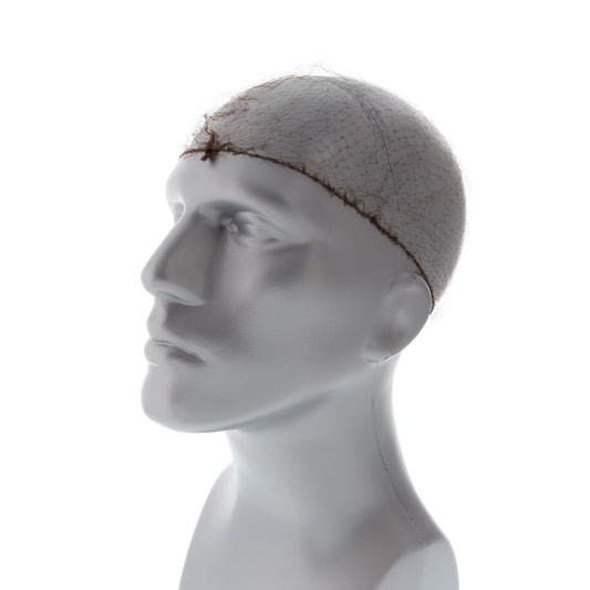28" Dark Brown Light Weight Hairnet Latex Free