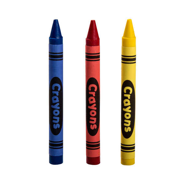 3-Color Pack Crayons - Included Colors