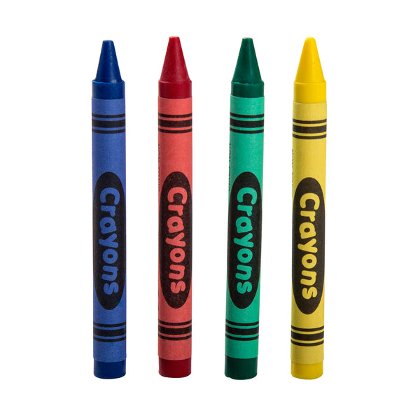 2-Pack Cello Wrapped Crayons - Included Colors