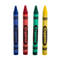 4-Color Bulk Crayons - Included Colors