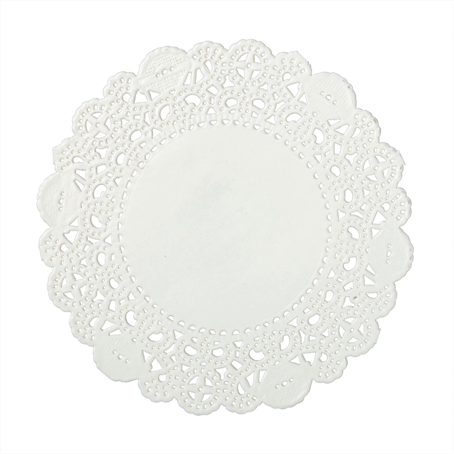 4" Disposable Paper Lace Doilie