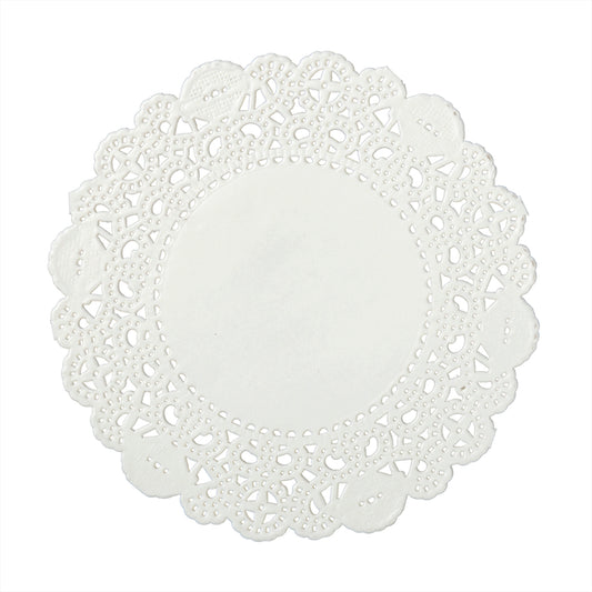 4" Disposable Paper Lace Doilie