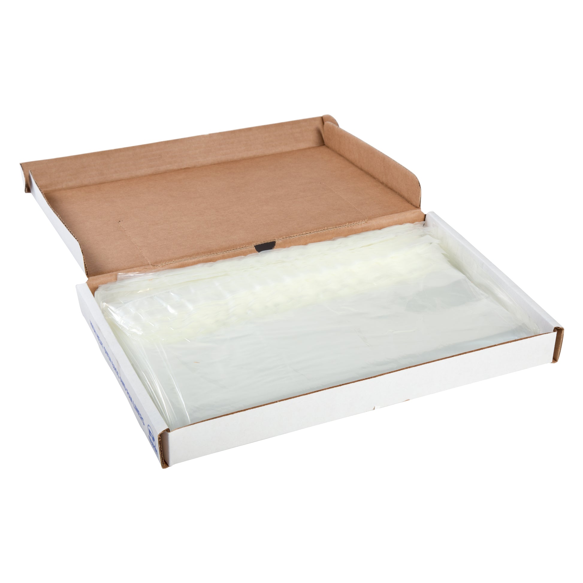 13" W x 18" L, 9 or 11 Quart Pan High Heat Oven Pan Liner Package - opened